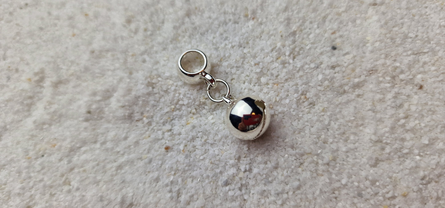 HELLS BELLS Metall Dreadschmuck / Dread Charm / Flecht Perle / Dreadring mit Glocke