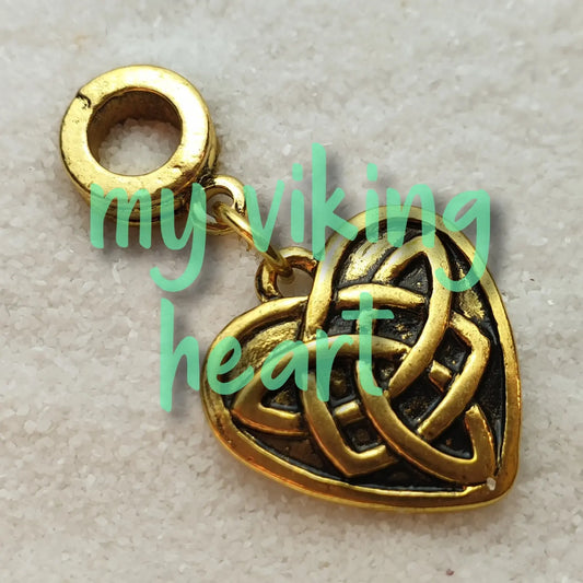 MY VIKING HEART Dread Charm
