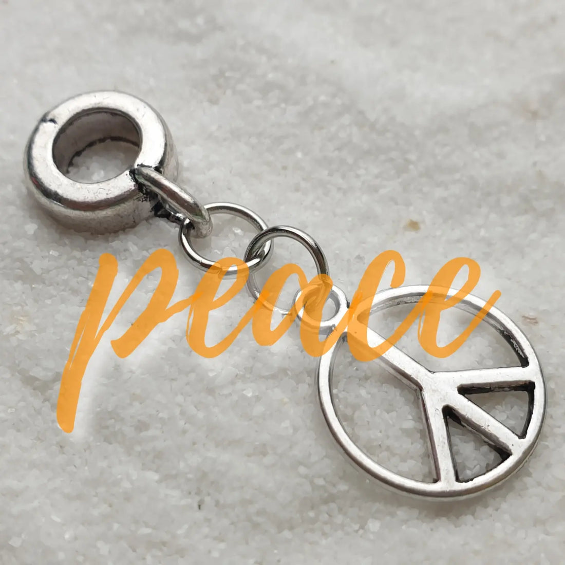 PEACE Dread Charm