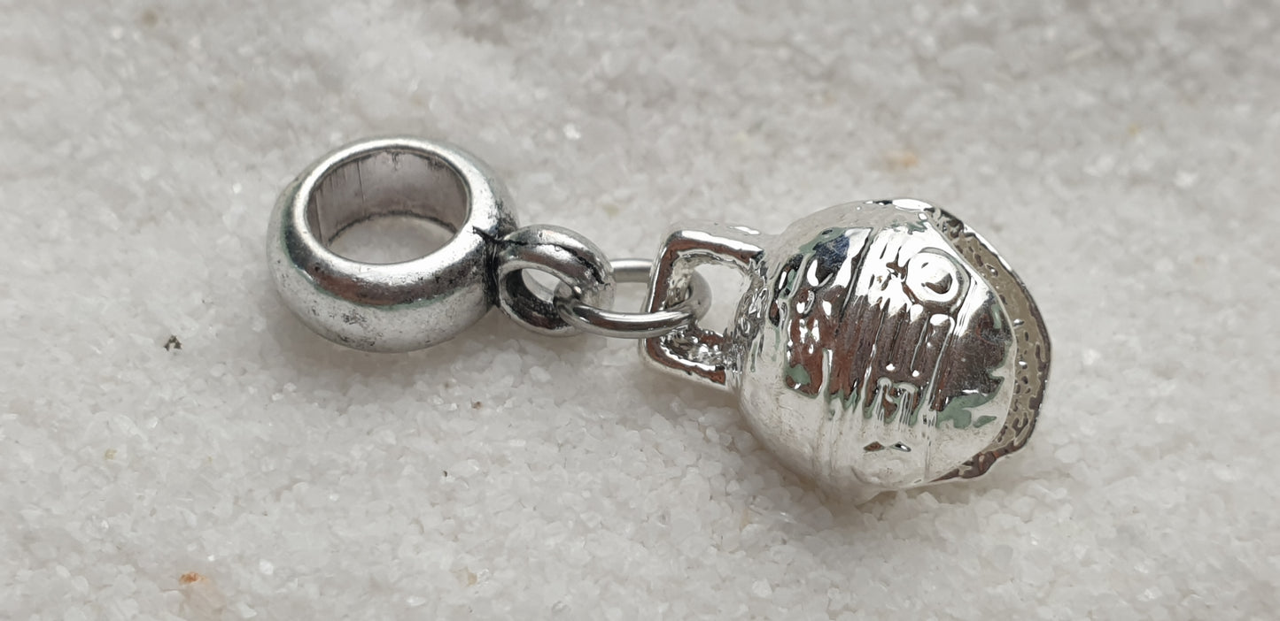 TIBET BELL 12mm Metall Dreadschmuck / Dread Charm / Flecht Perle / Dreadring mit Glöckchen