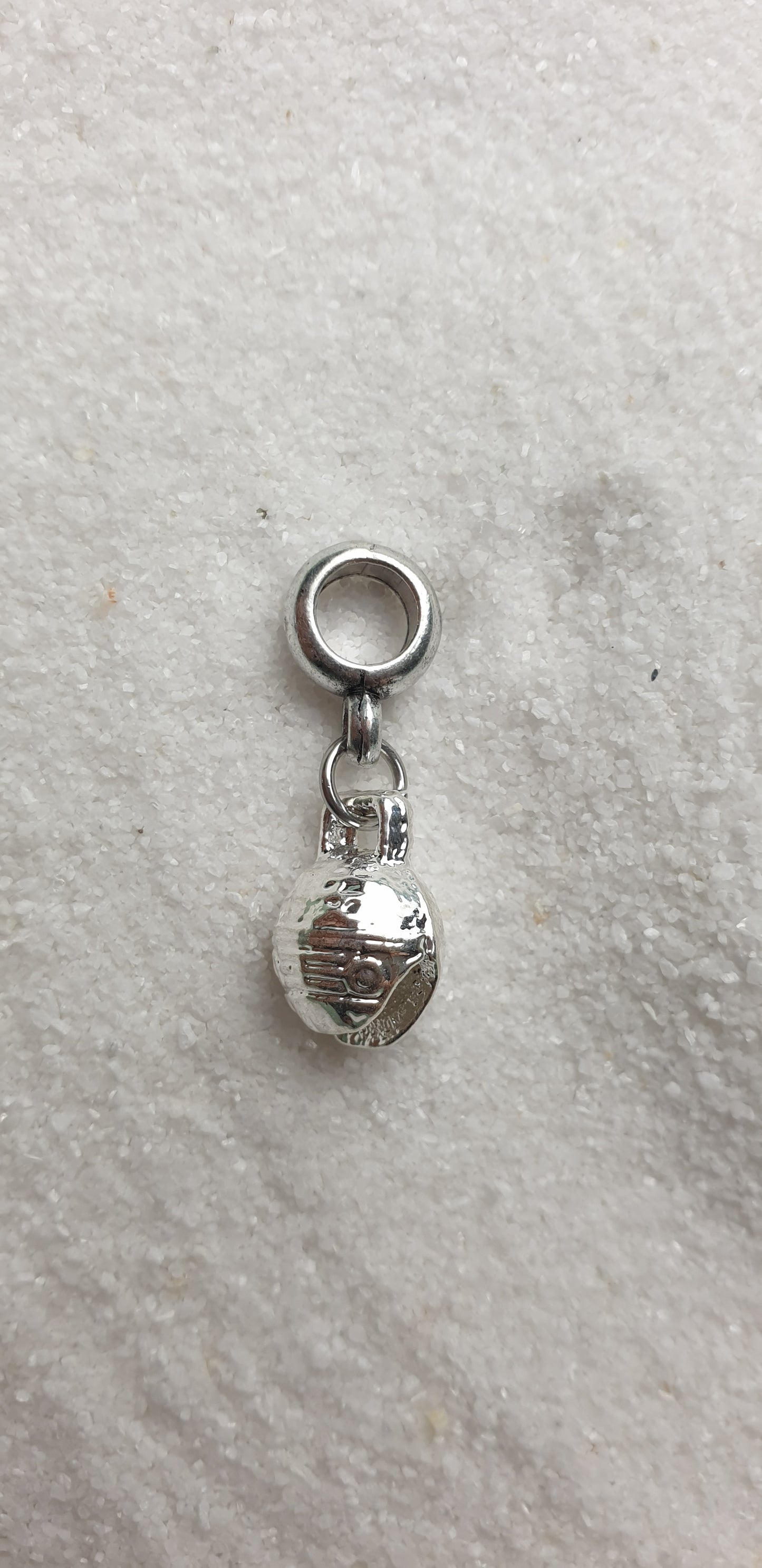 TIBET BELL 12mm Metall Dreadschmuck / Dread Charm / Flecht Perle / Dreadring mit Glöckchen
