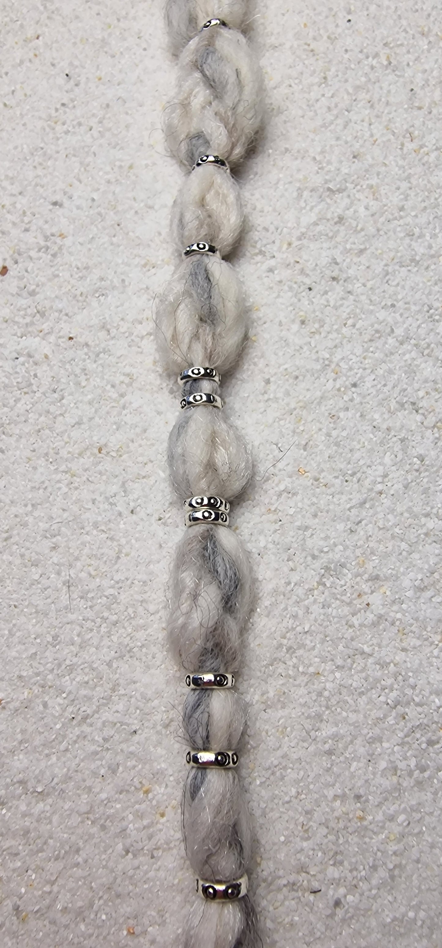 VIKING BASIC Dreadringe: Metall Dreadschmuck / Dread Ringe / Flecht Ringe Set mit 10 Stück