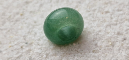 AVENTURIN Große Natursteinperle Dreadschmuck / Dread Perle / Flecht Perle aus grünem Aventurin