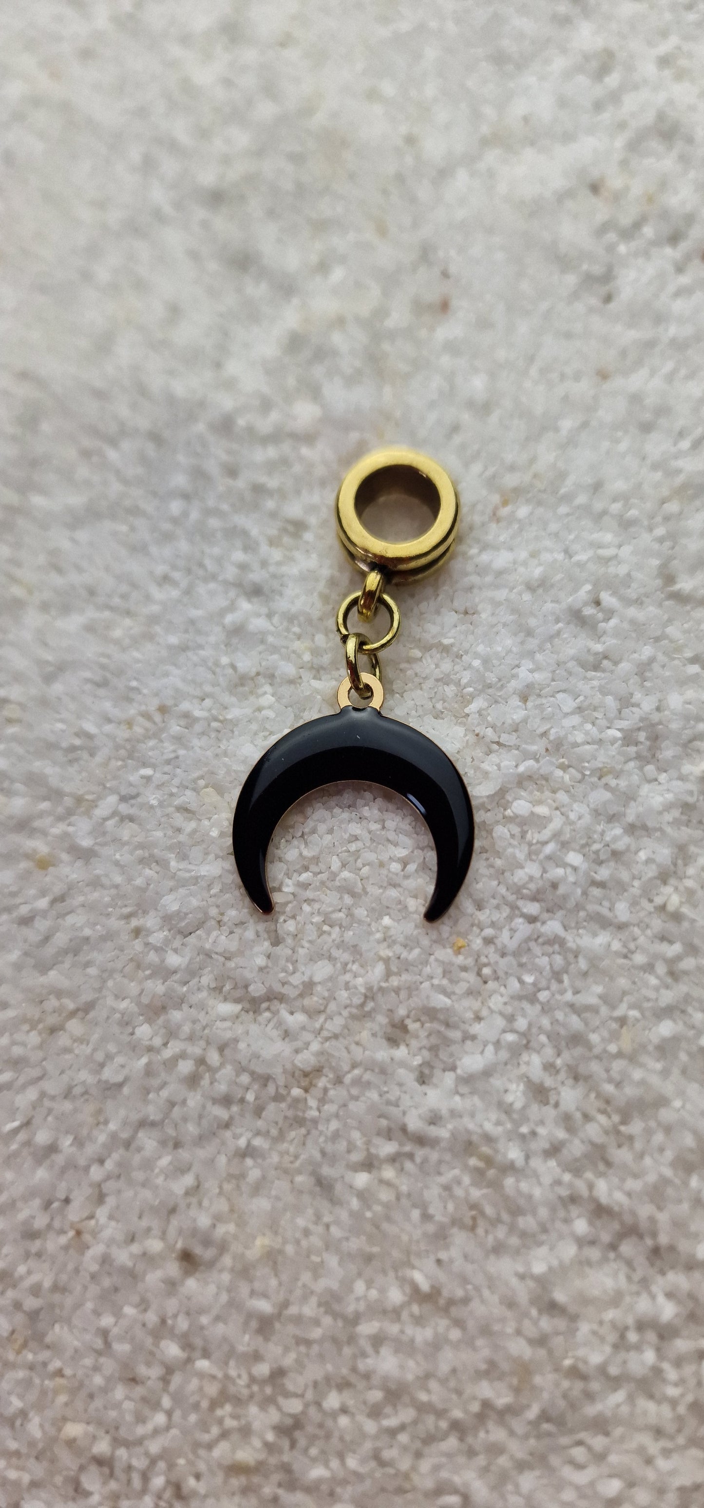 BLACK WITCH Metall Dreadschmuck / Dread Charm / Flecht Perle mit Emaille Beschichtung