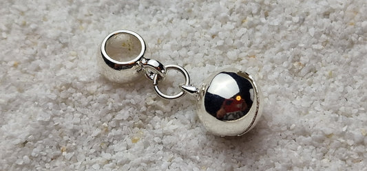 HELLS BELLS Metall Dreadschmuck / Dread Charm / Flecht Perle / Dreadring mit Glocke